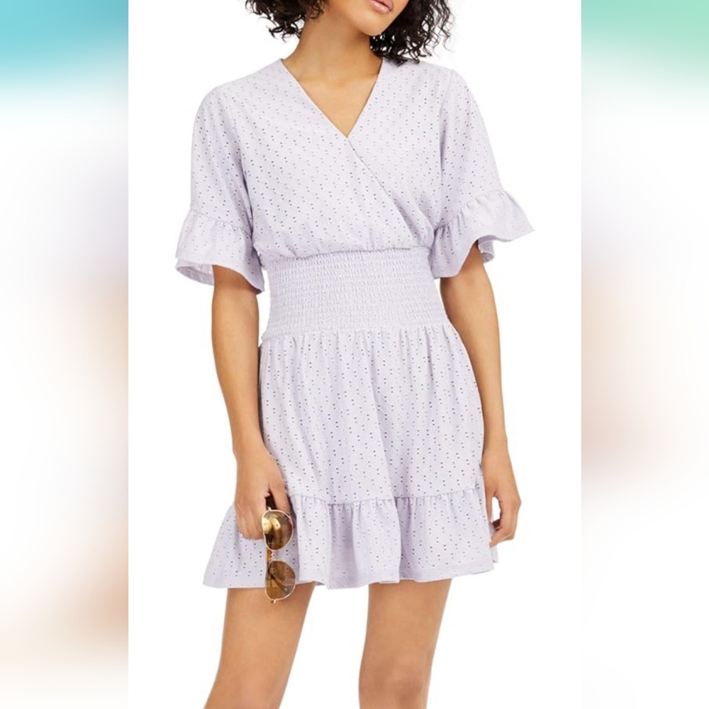 Michael Kors Light Purple Mini Dress